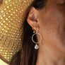 Eternity Hoop-Moonstone NEW