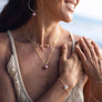 Nourish Necklace (Dark Pink Edison Pearl)