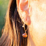 Perfect Hoops Citrine