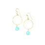 Eternity Hoop-Amazonite