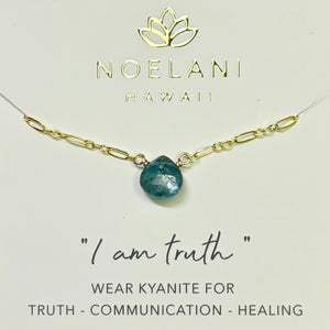 Kyanite Necklace for Vocal Awakening Students