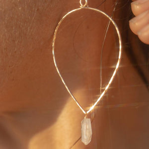 Tamae Earrings (Moonstone)