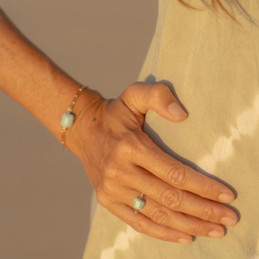 Makua Bracelet Larimar