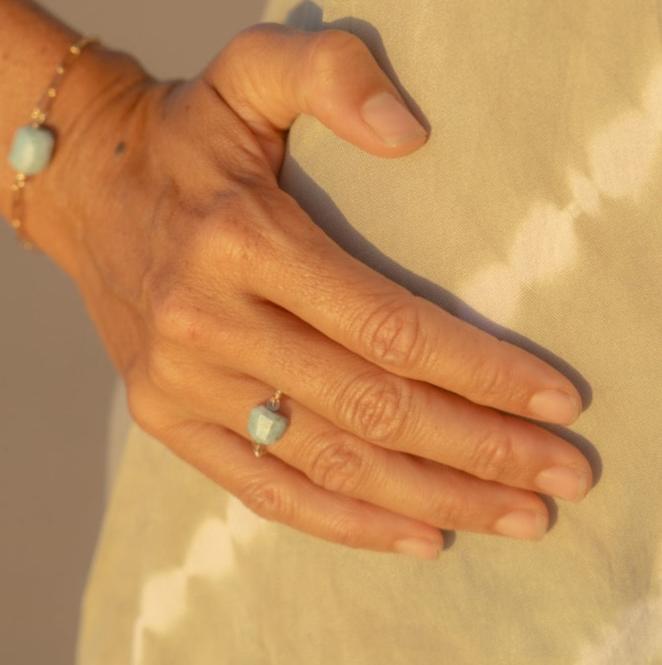 Tiahura Ring (Larimar)