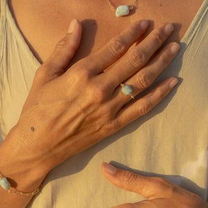 Tiahura Ring (Larimar)