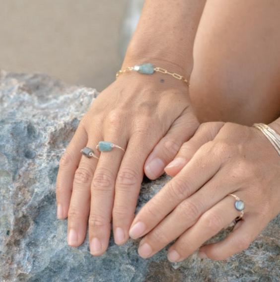 Labradorite Ring