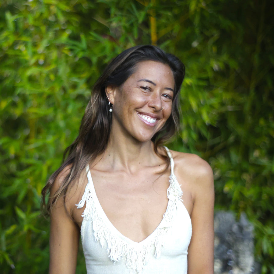 Perfect Hoops White Pearl