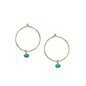 Perfect Hoops Chrysoprase