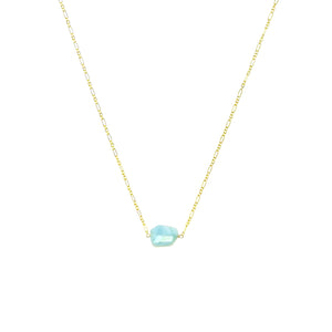 Healing Raw Larimar Necklace