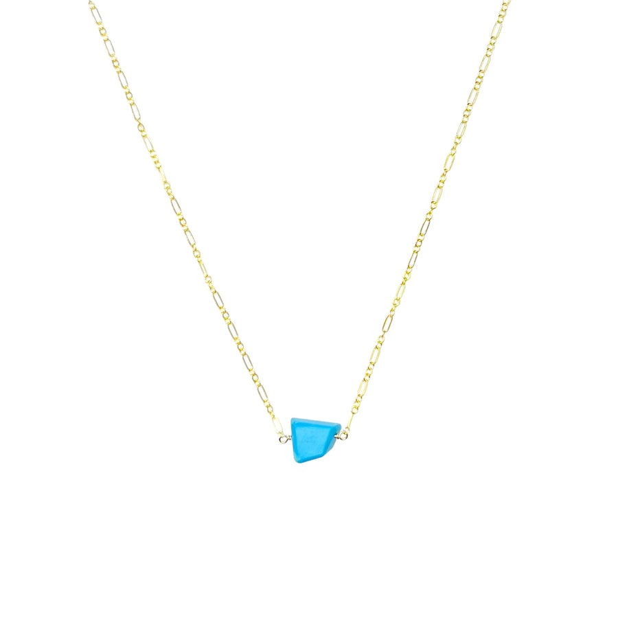 Harmony Raw Turquoise Necklace