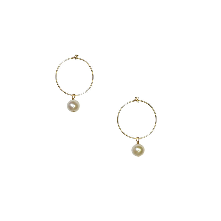 Perfect Hoops White Pearl