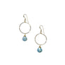 Eternity Hoop-Larimar NEW