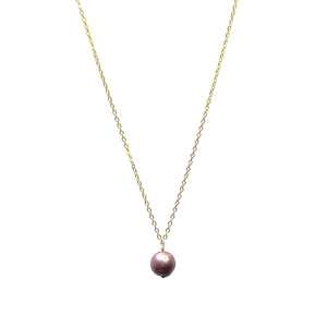Nourish Necklace (Dark Pink Edison Pearl)
