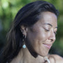 Honesty Earrings (Amazonite)